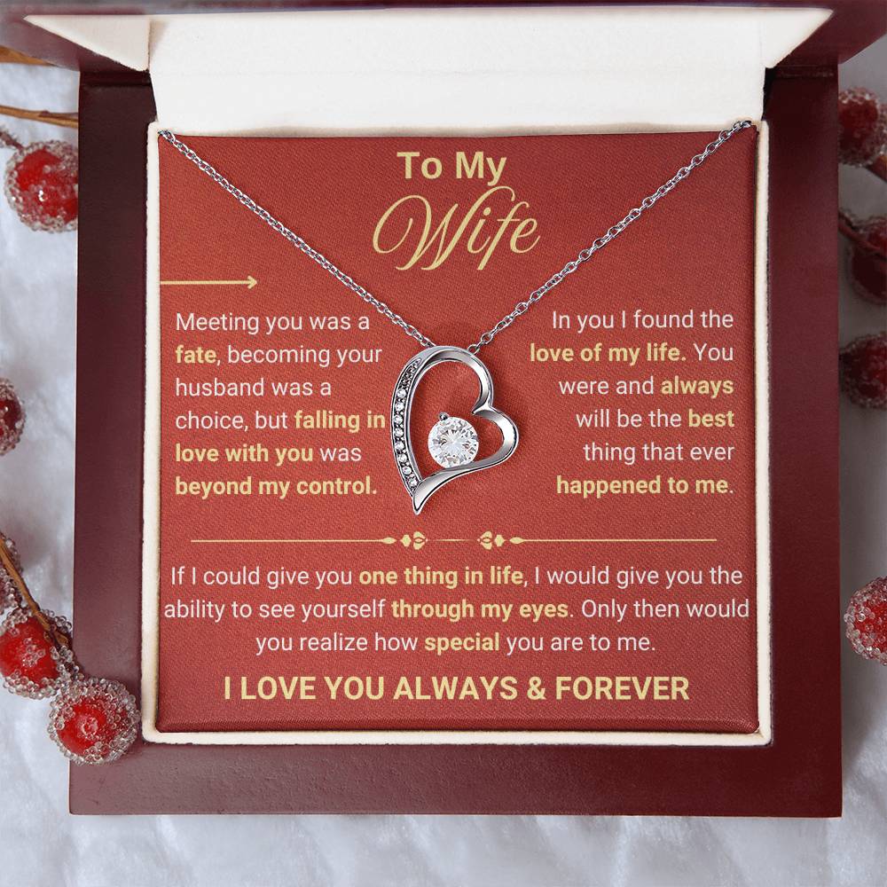 To  My Wife - Love You Always & Forever - YB0050