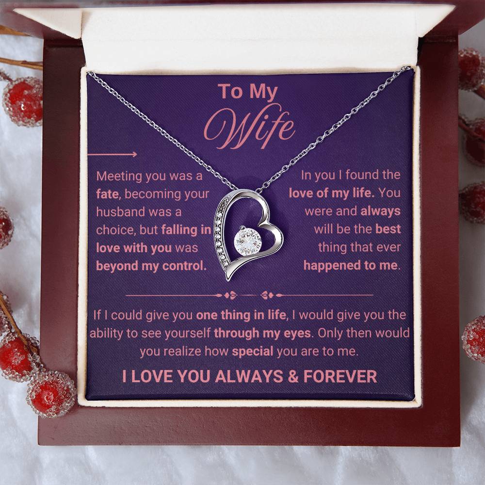 To  My Wife - Love You Always & Forever - YB0051