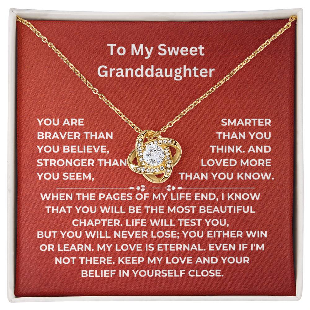 To My Sweet Granddaughter - Gift Set - YB0207