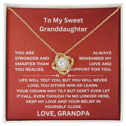 TO MY SWEET GRANDDAUGHTER - GIFT SET - YB0218