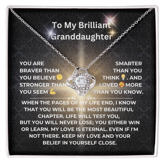 To My BRILLIANT GRANDDAUGHTER - GIFT SET - YB0216