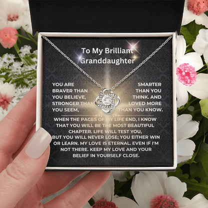 To My BRILLIANT GRANDDAUGHTER - GiftSet - YB0215