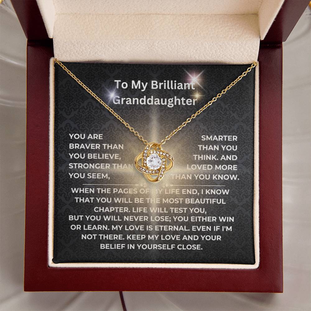 To My BRILLIANT GRANDDAUGHTER - GiftSet - YB0215