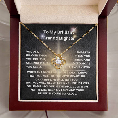 To My BRILLIANT GRANDDAUGHTER - GiftSet - YB0215