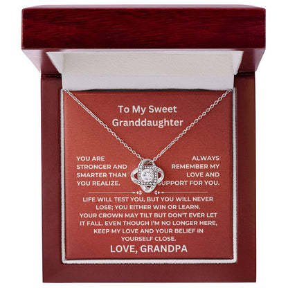 TO MY SWEET GRANDDAUGHTER - GIFT SET - YB0218