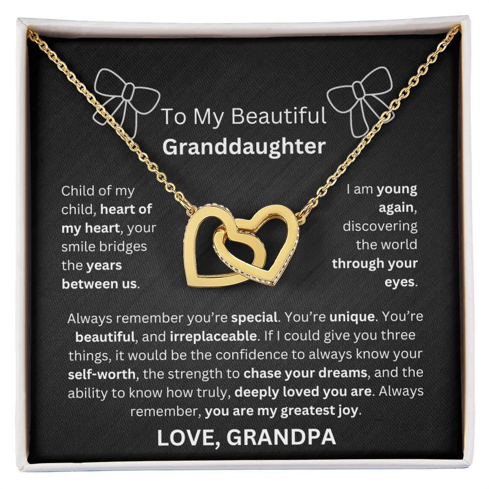 To My Beautiful Granddaughter - YB0006-1