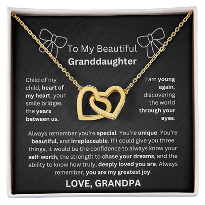 To My Beautiful Granddaughter - YB0006-1