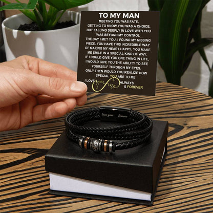 TO MY MAN - Infinite Love Bracelet - YB0014