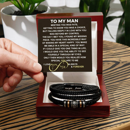 TO MY MAN - Infinite Love Bracelet - YB0014