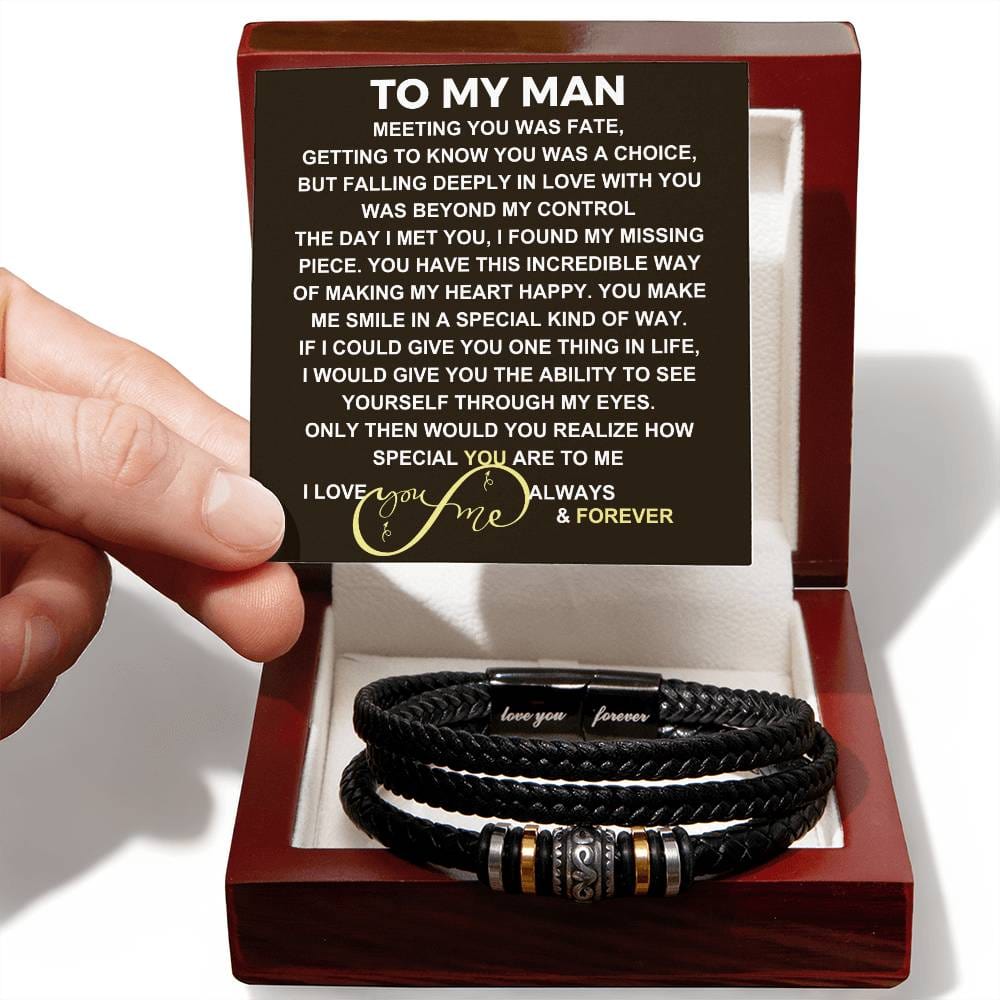 TO MY MAN - Infinite Love Bracelet - YB0014