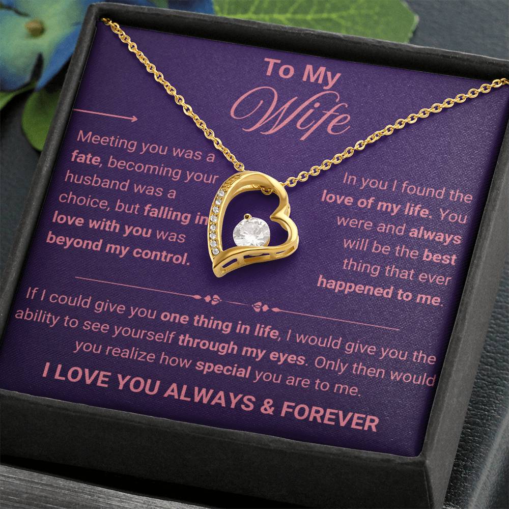 To  My Wife - Love You Always & Forever - YB0051