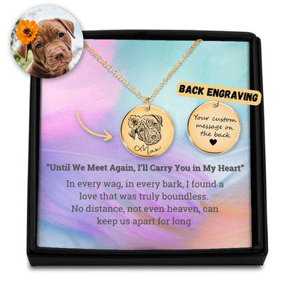 Personalize Dog Portrait - Until We Meet Again - YB0100