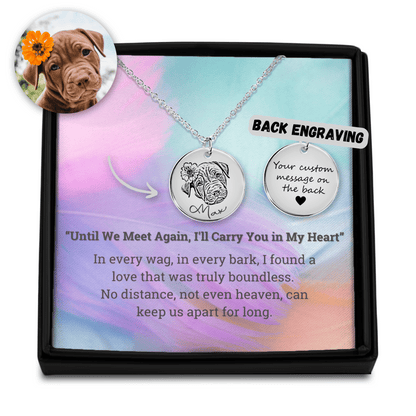 Personalize Dog Portrait - Until We Meet Again - YB0100